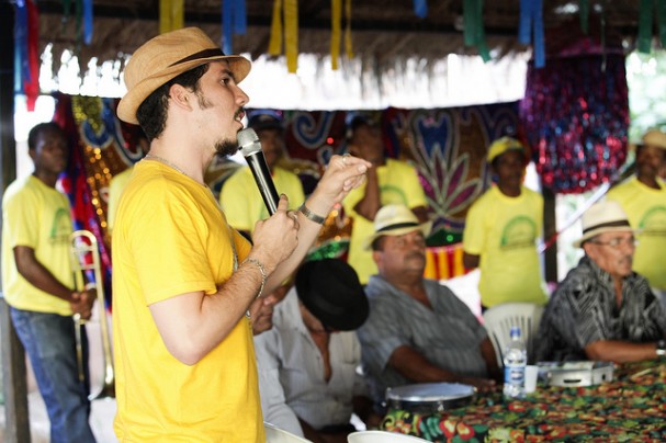 Adiel Luna coordena as ações de formação no Moxotó (Foto: Clara Gouvêa/Secult-PE)