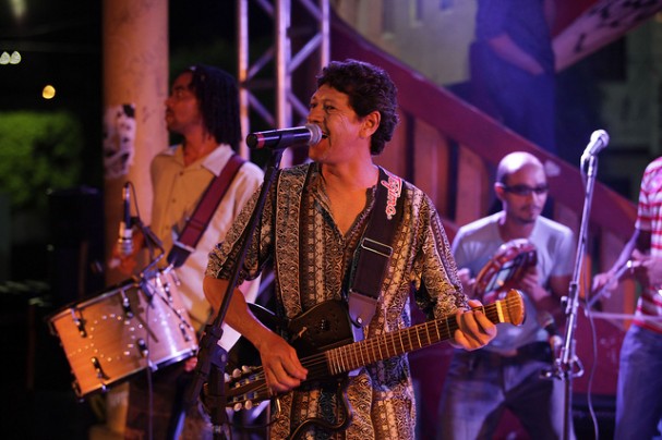 Show da banda Baião de Viola (Foto: Clara Gouvêa)