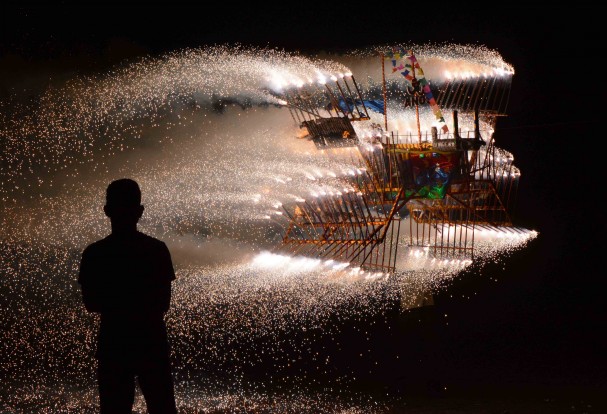 barco de fogo