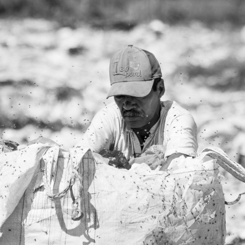 Fotógrafo retrata o dia a dia das pessoas que trabalham nos lixões