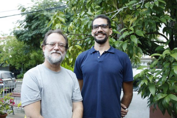 Sílvio Barreto Campello e Sebba Cavalcante, os autores do livro