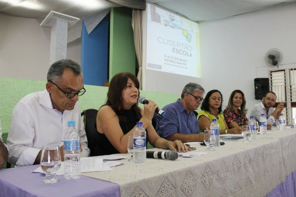 Foto tirada na abertura do Clisertão Escola 2017