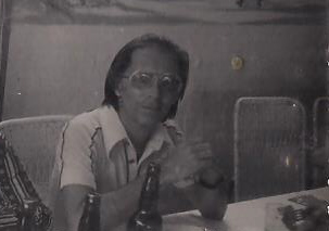 Fernando Borba em almoço de confraternização da Fundarpe, em 1977