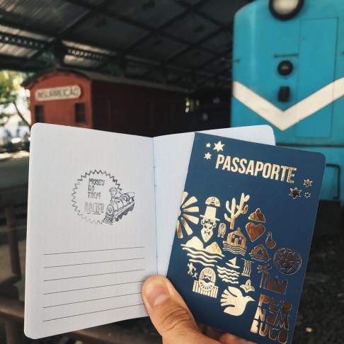 Passaporte - Museu do Trem