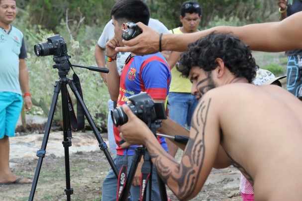 1. fulni-ôs filmando 2