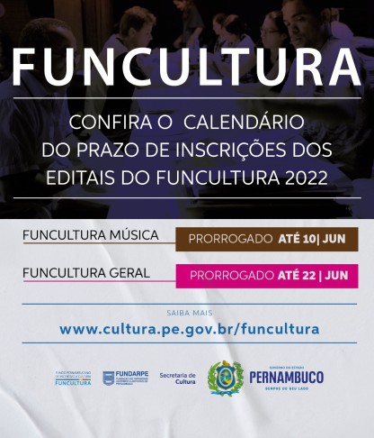 CARD_Prorrogação Funcultura Geral e Música 2022