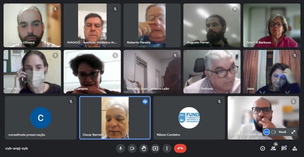 Reprodução Google Meet