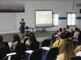 Pesquisadora fala sobre oralidade, escrita e memória (Foto: Ricardo Moura)
