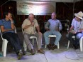 Mestres da literatura popular se reuniram na Praça Chico Porto (Foto: Roberta Guimarães)