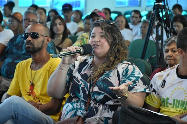Público participou ativamente e pode falar da realidade da cultura na periferia do Sertão e deu muitas contribuições