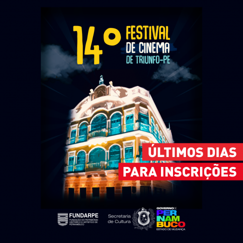 Na sua 14ª edição, Festival de Cinema de Triunfo será realizado no realizado no centenário Theatro Cinema Guarany