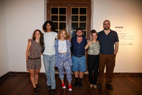 Valéria Rey Soto, amorí amorim, Carol Chaves, Fefa Lins, Maria Eduarda Belém e Yuri Bruskcy
