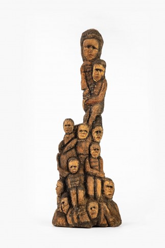 Peça da exposição 'Entre Continentes: Olhares Sobre Arte e Africanidades” - Imagem: Divulgação / Muafro PE
