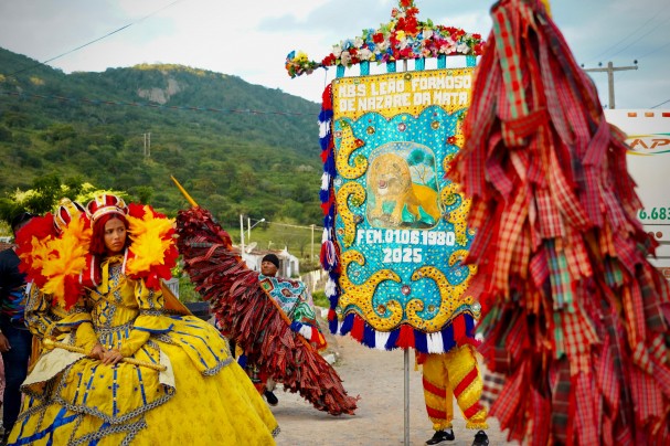 Leão Formoso de Nazaré da Mata em Pesqueira, durante festival Pernambuco Meu País, no palco descentralizado de Mimoso. Imagem: Daniela Pedrosa (Secult-PE/Fundarpe).